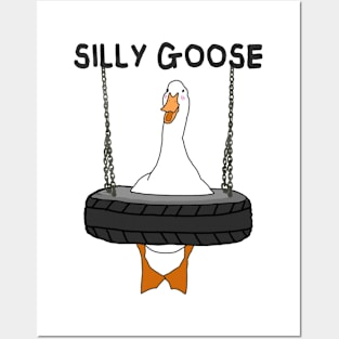 Silly goose Posters and Art